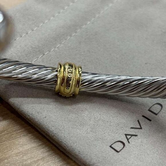🎒David Yurman🎒 white Pomegranate Diamond Bracelet - Picture 4 of 5